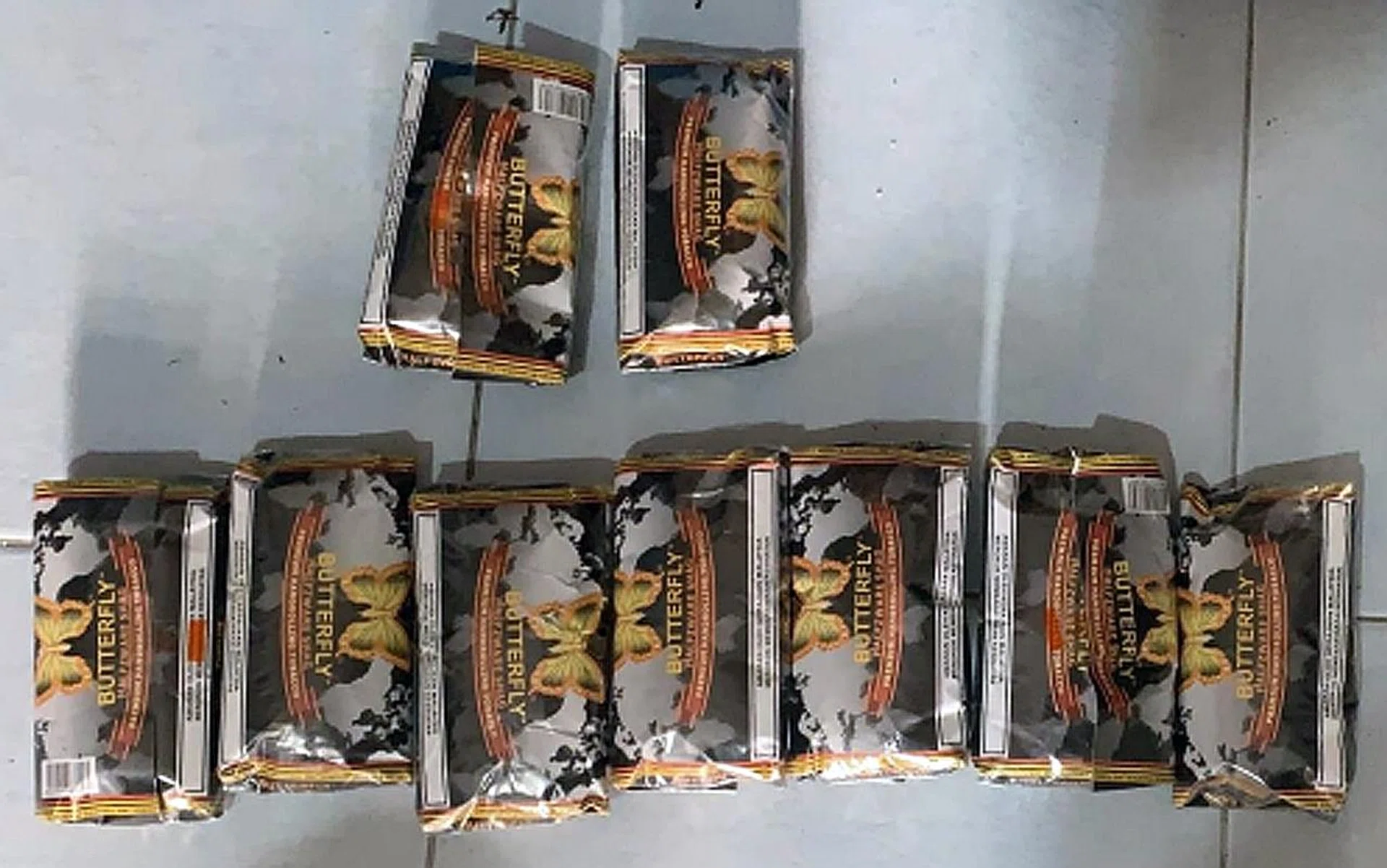 The new psychoactive substances seized. 