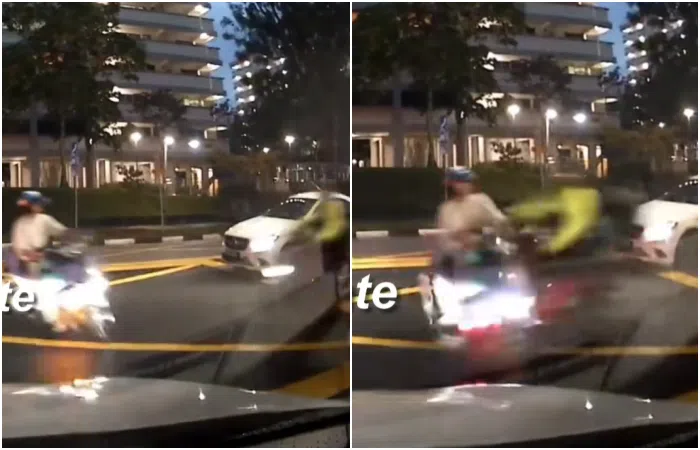 2 motorcyclists taken to hospital after collision in Simei