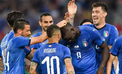 Balotelli on target as Mancini starts Italy reign with win