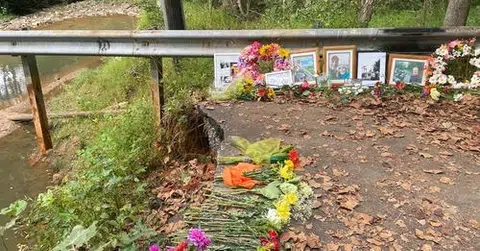 US dad on late-night drive after party for kid falls to death where bridge was washed away years ago