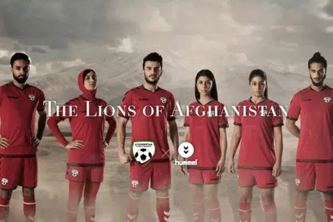 Soccer jersey with attached hijab