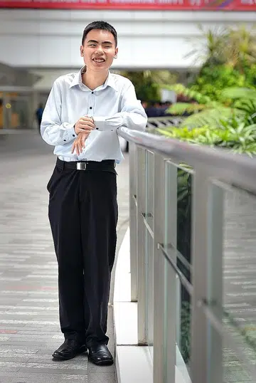 ITE's first blind student wins award