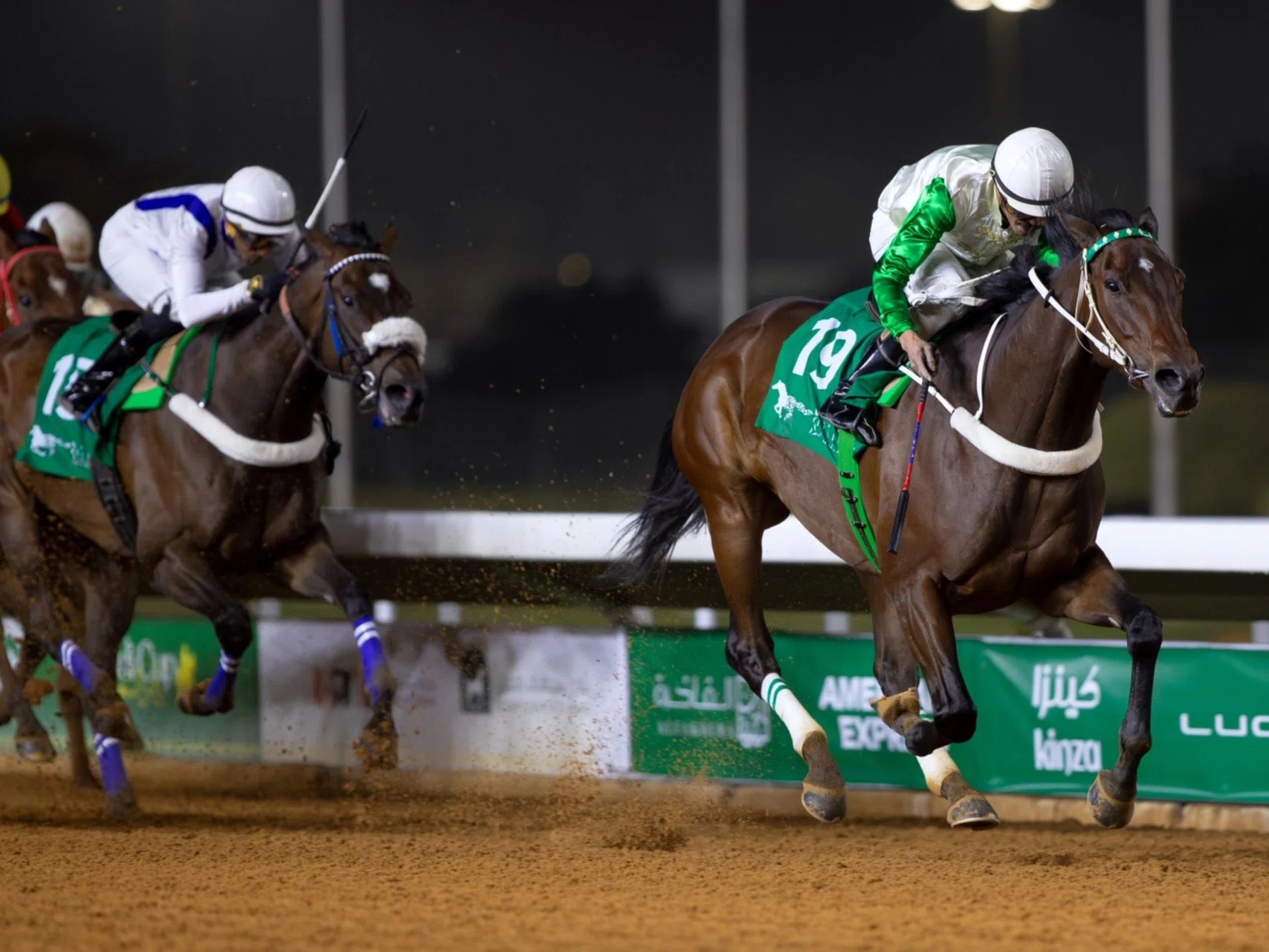 The Thamer Aldaihani-trained Uncle (Muhammad Aldaham) landing the Listed King Faisal Cup (1,600m) at the King Abdulaziz racecourse in Riyadh on Jan 4. The English-bred five-year-old has solid claims in the last of the Taif 10-race programme on Aug 22, an Open 1,600m race on dirt.