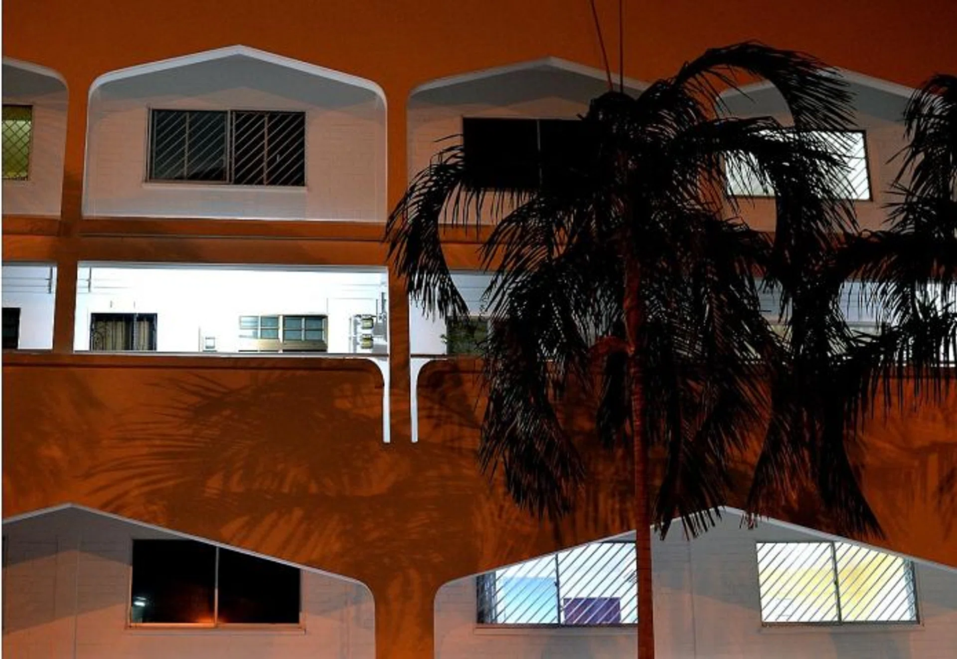 TROUBLED: Because of the dispute, Madam Mok Keat Har's maisonette has been visited by several agencies.