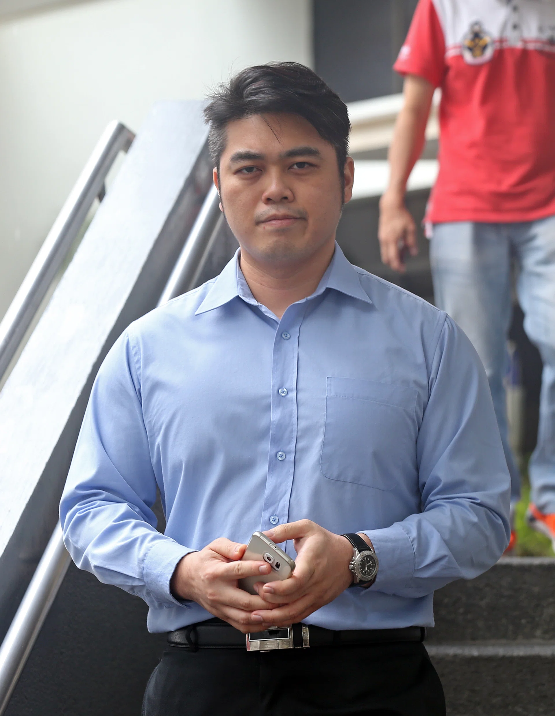 GUILTY: Bryan Lim Sian Yang was fined for posting the threatening comment. 