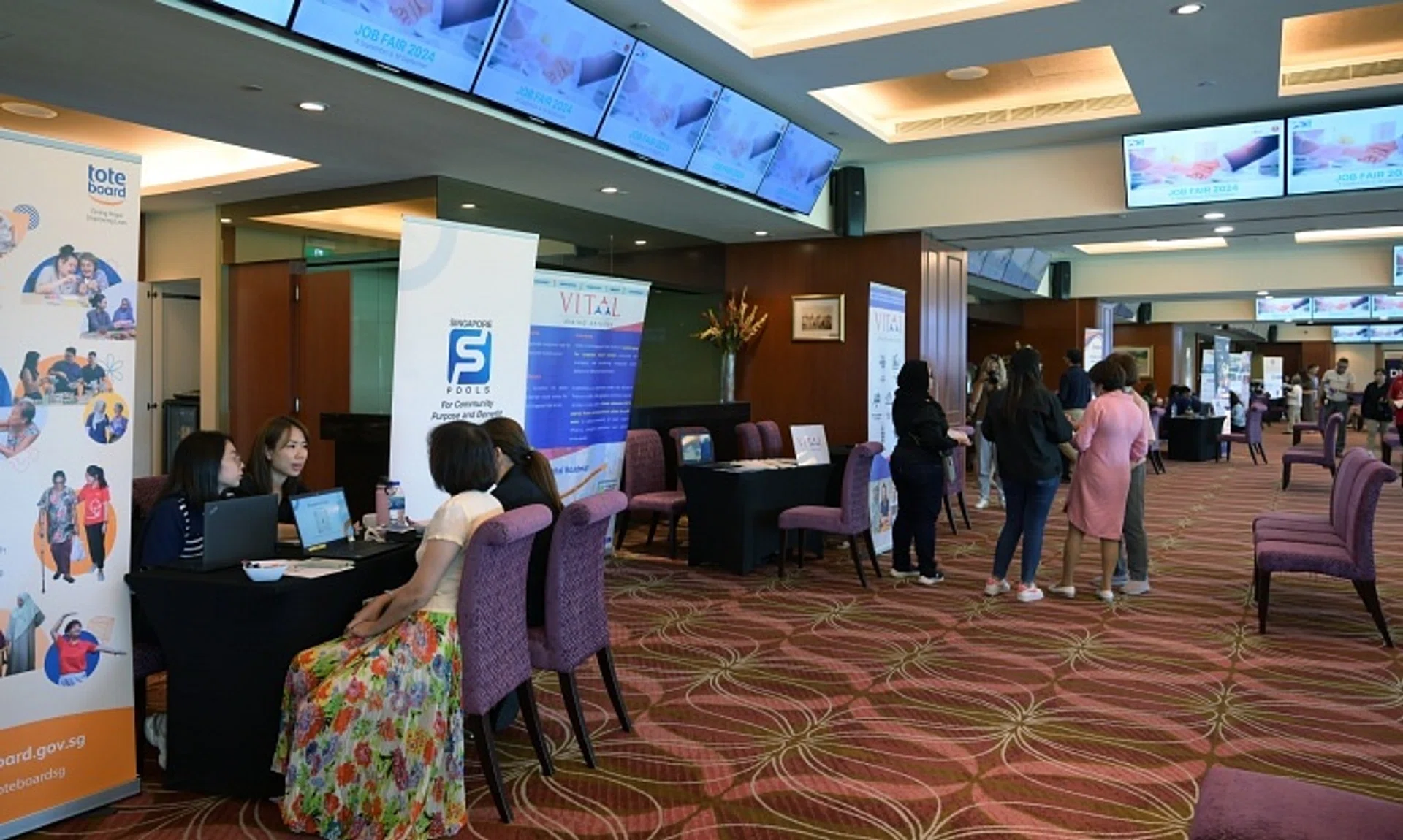 Around 1,800 vacancies from 30 or so employers are available across this and another fair to be held on Sept 18.