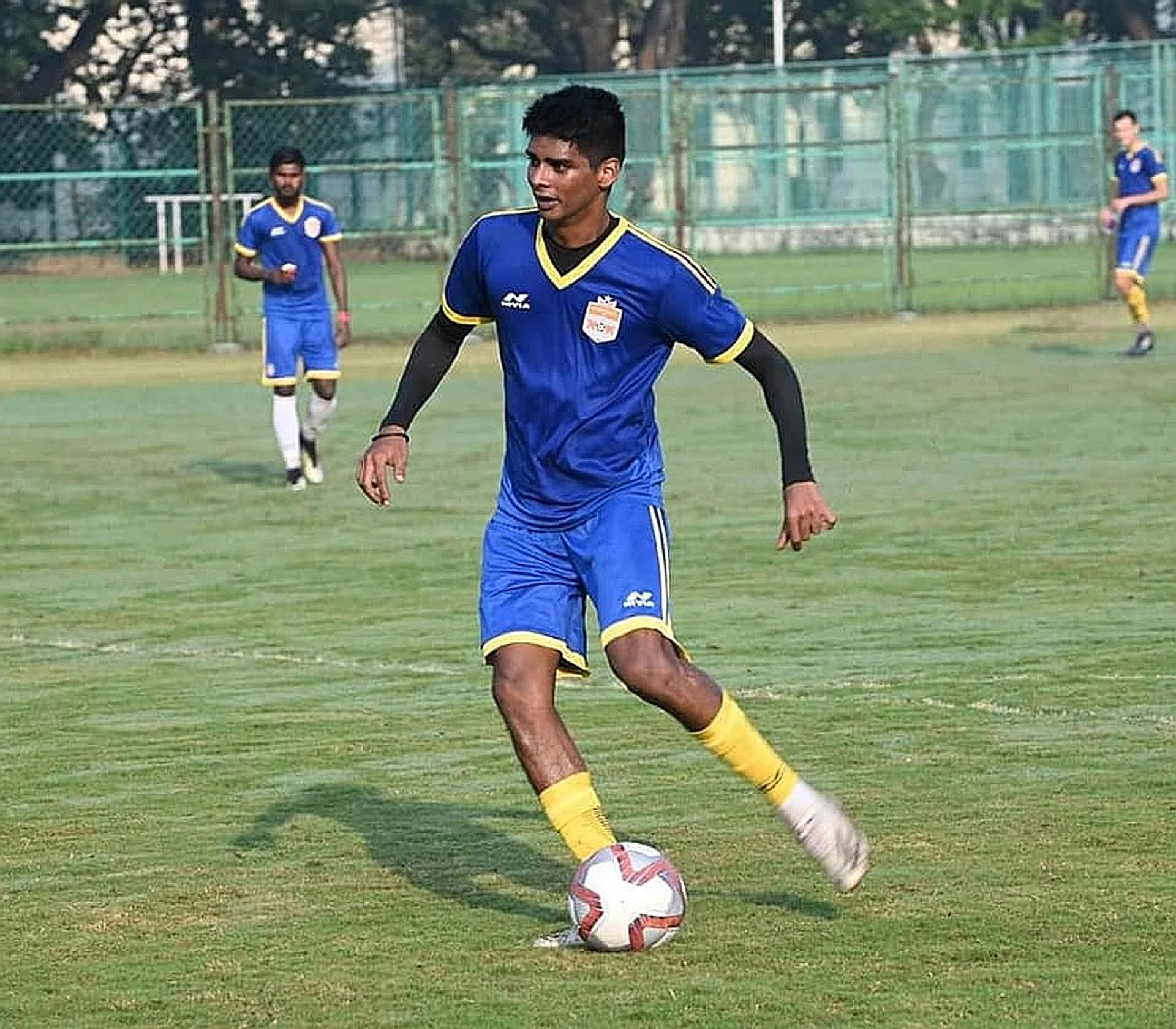 Singaporean attacker Iqbal Hussain. 