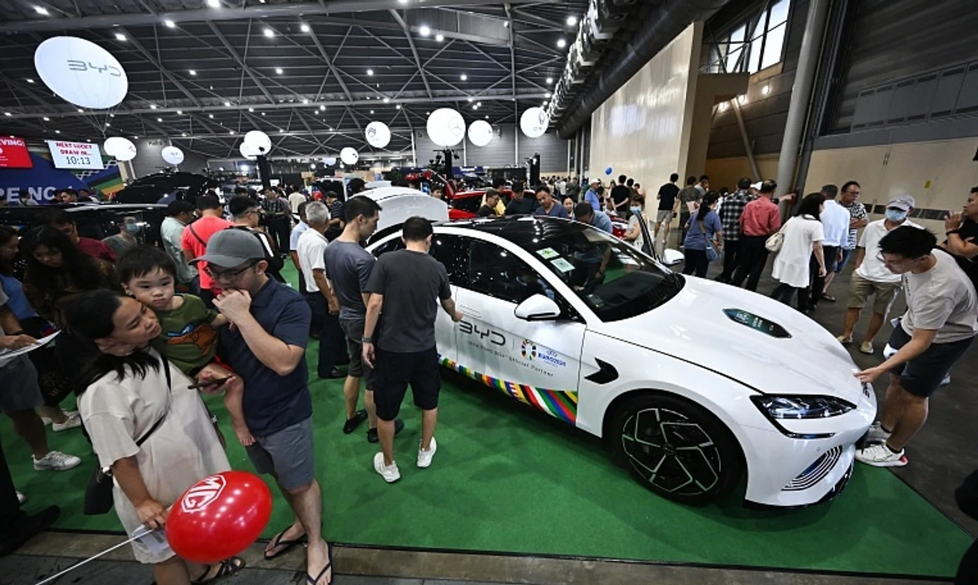 The LTA and NEA said most electric car models will enjoy the same level of rebates in 2025 as in 2024.