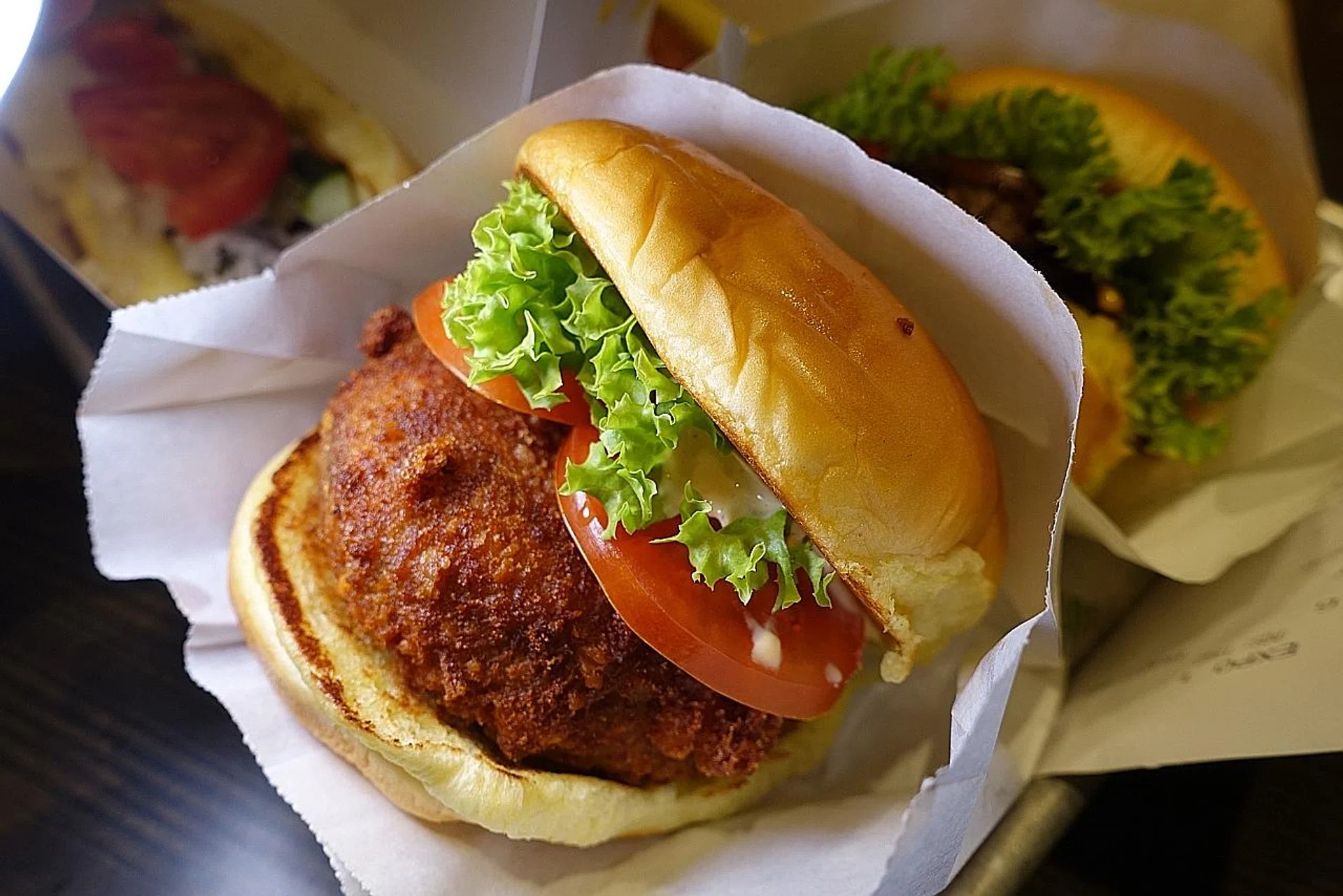 Enjoy the Shroom Burger (above), Smoke Shack Burger and Common Man Coffee milkshake at Shake Shack at Jewel Changi Airport. 