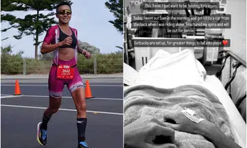Triathlete Choo Ling Er fractures spine in traffic accident on Christmas Day