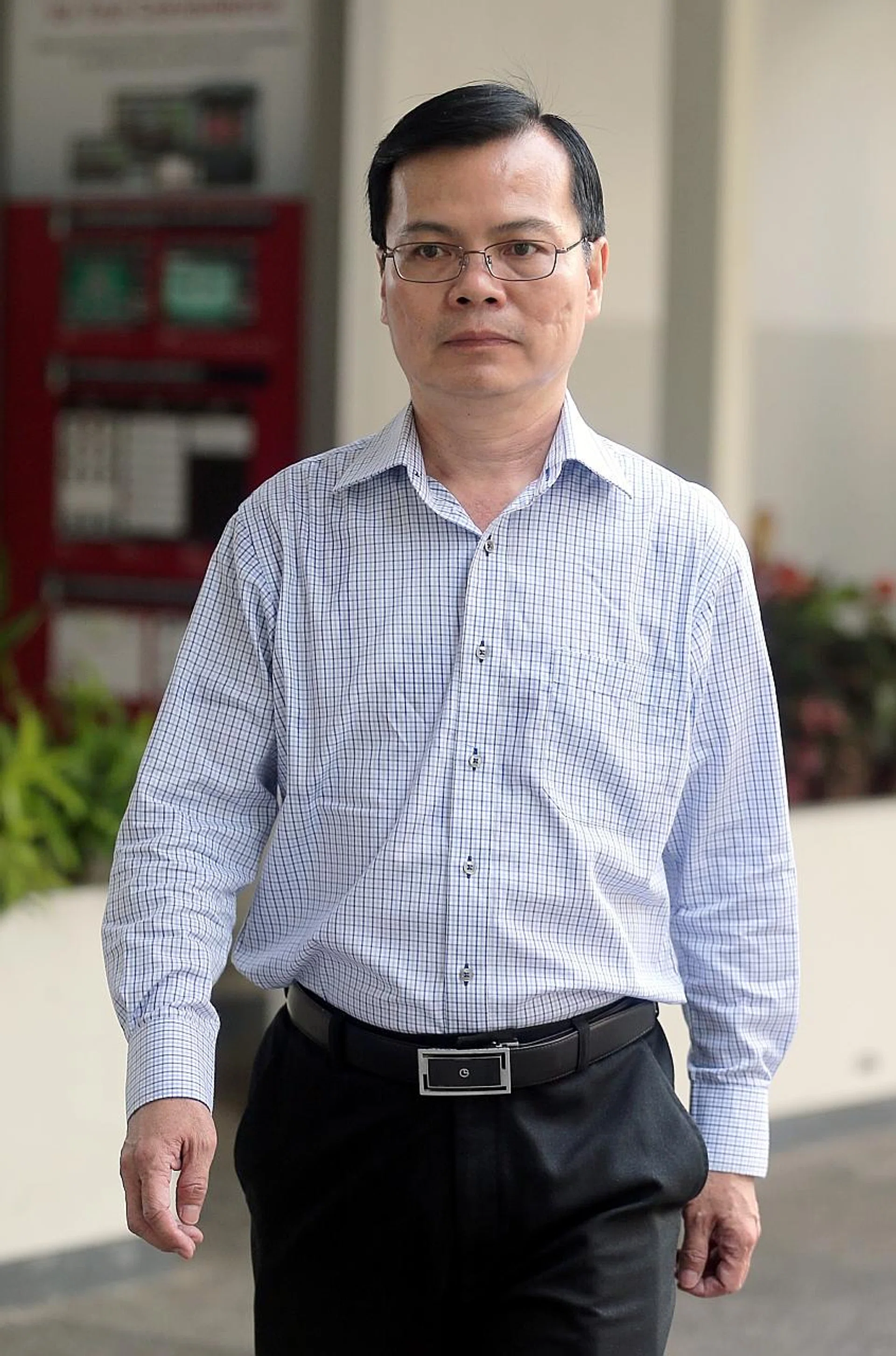 Wong Chee Meng was removed from duty after the town council received a complaint about him in September 2016. 