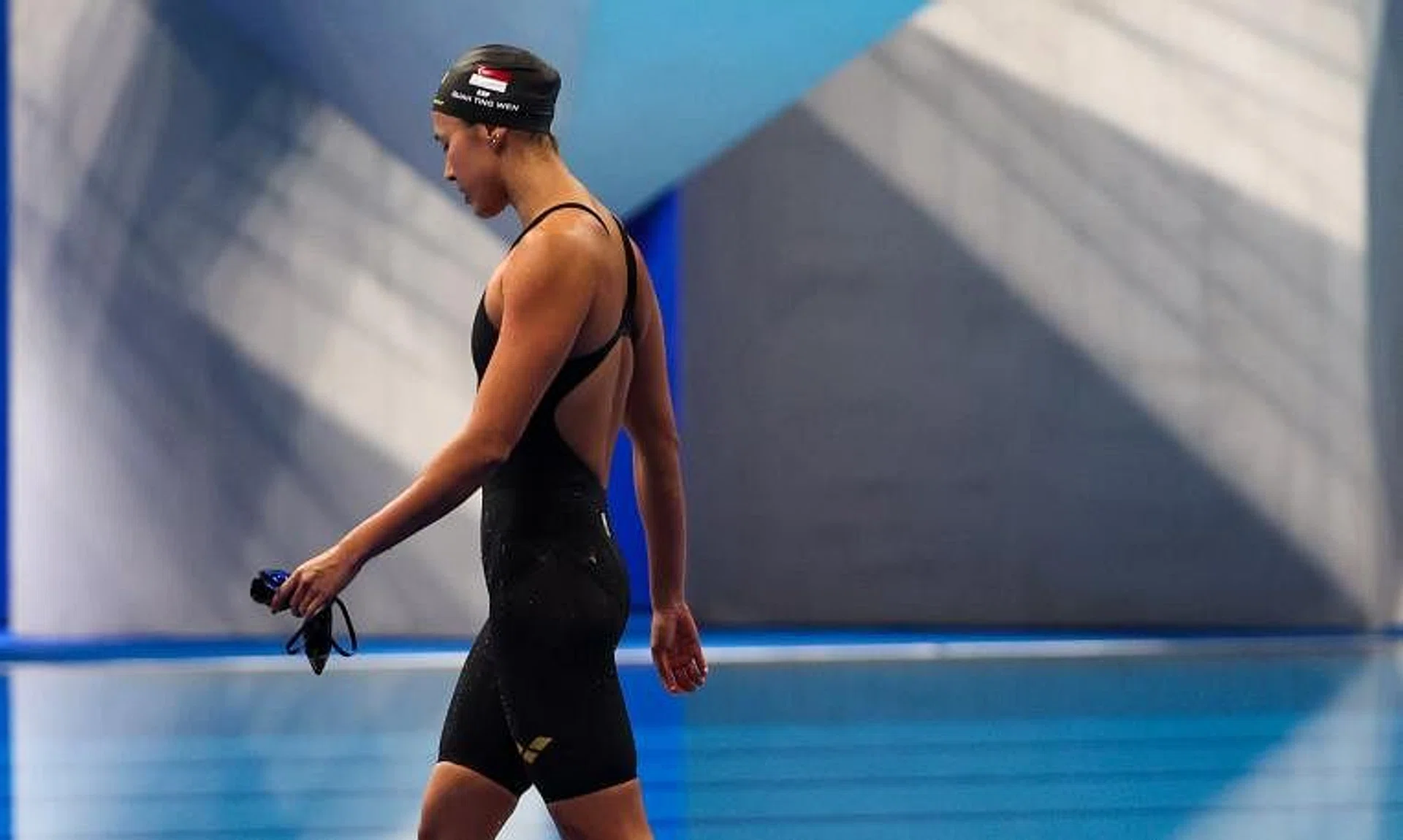 Singapore Aquatics confirmed that Quah Ting Wen (above) will be replaced by Gan Ching Hwee, and will miss out on her fourth Games.
