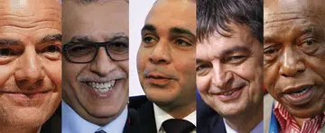 Five to fight it out for Fifa top job