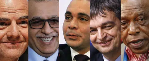 Five to fight it out for Fifa top job
