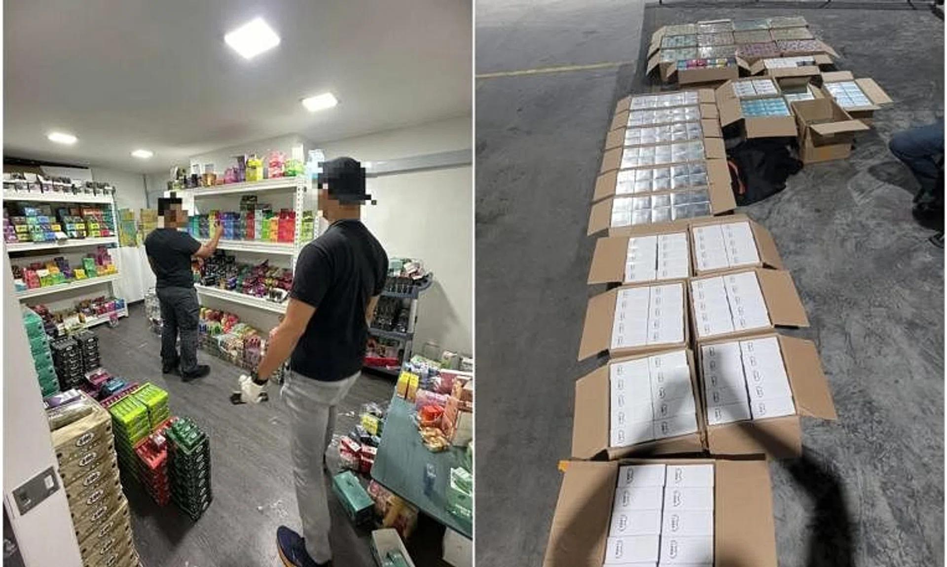 During the same period, more than 2,200 people were caught for possessing or using vapes.