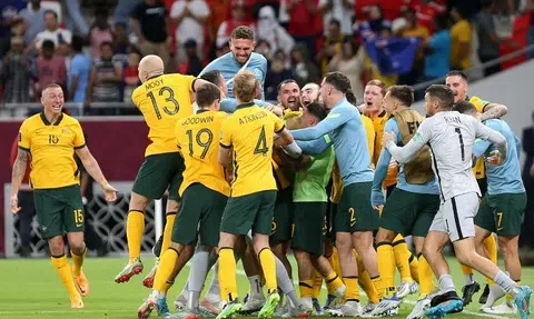 Australia win sudden death battle with Peru for World Cup place