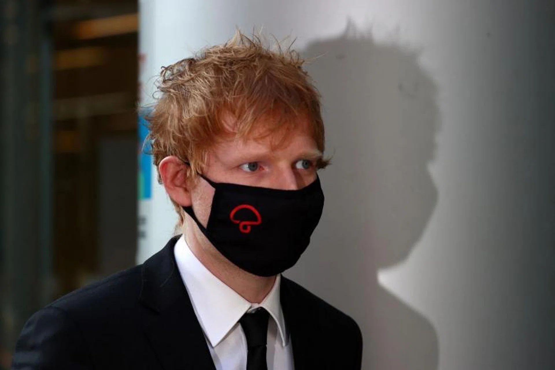 Ed Sheeran (above) is in a legal battle with Sami Chokri and Ross O'Donoghue, who argue Shape Of You infringes "particular lines and phrases" from their 2015 song Oh Why. 
