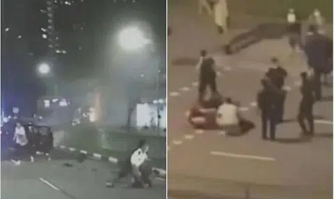 Jail, caning for drug abuser who rammed into pedestrian during high-speed police chase