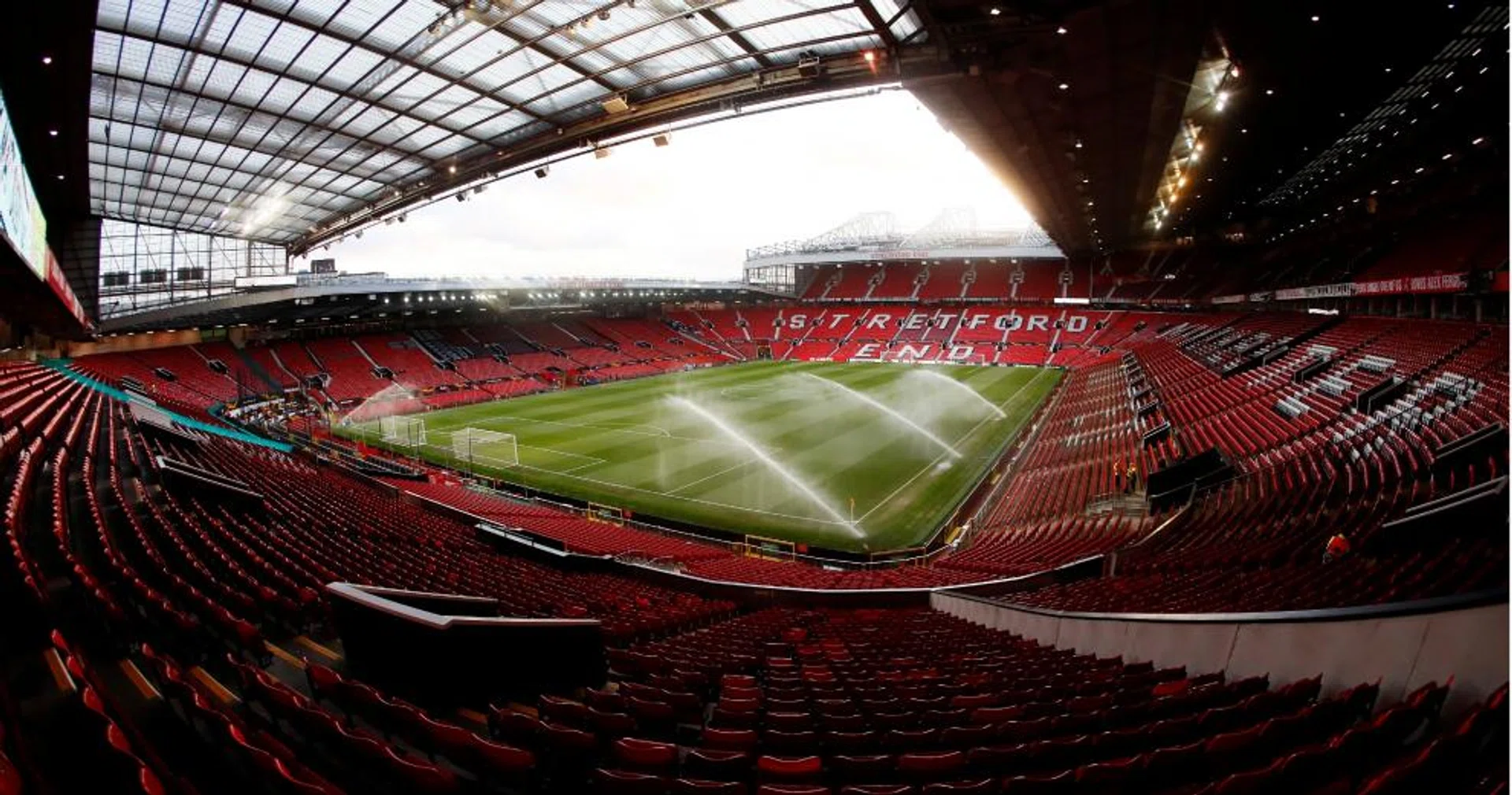 The barrier seats will be installed in the north-east quadrant of Old Trafford.