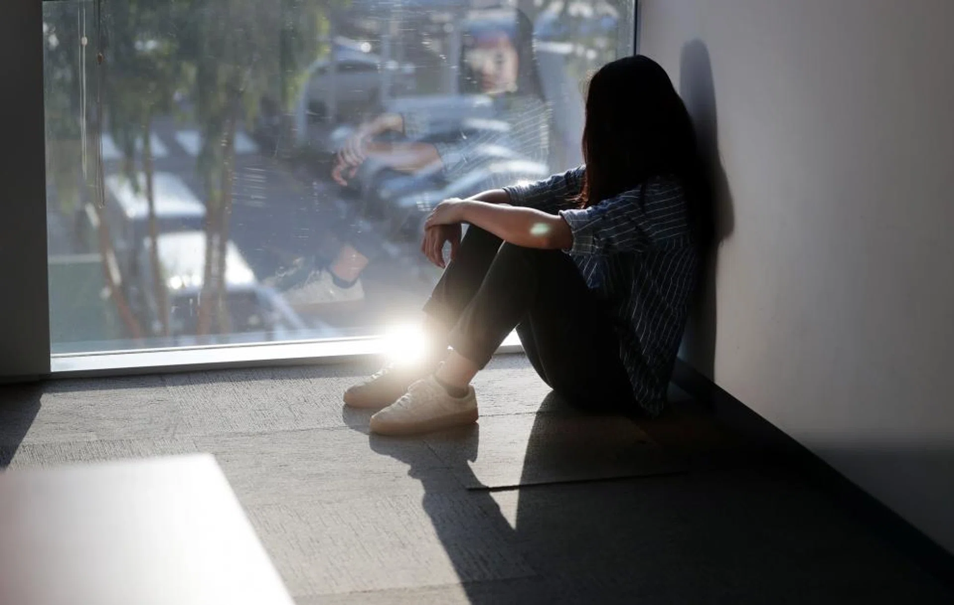 Over half of the young people polled last  year said mental well-being was a  challenge for them. 