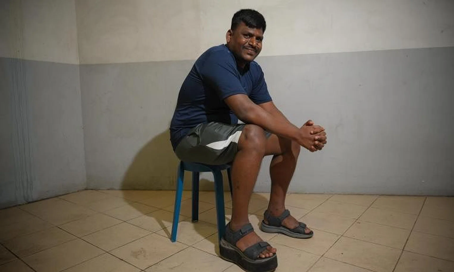 Indian national Pitchaiah Muthupandi's life was upended when a workplace accident in 2022 left him with a mangled right leg.