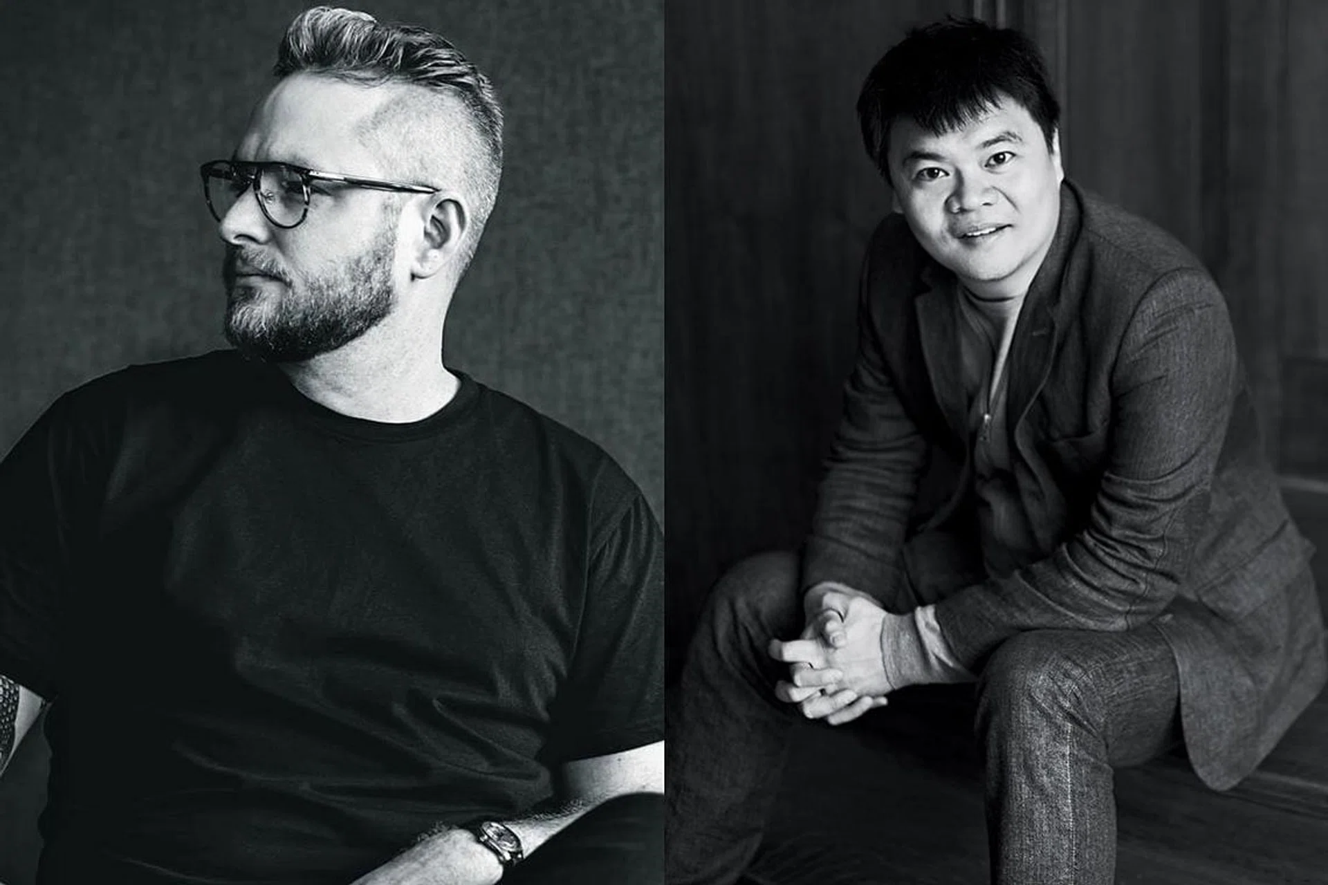 Chef Clayton Wells of Automata Sydney, restaurateur Loh Lik Peng