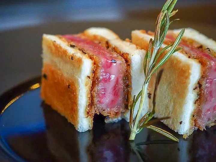 Wagyu sando from Japanese restaurant Tamashii