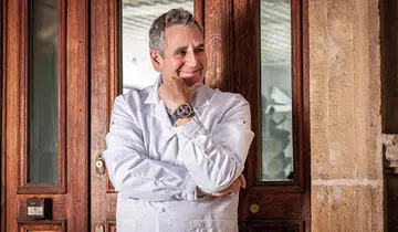 Jean-Marie Schaller, the owner and creative director of the revived Louis Moinet brand