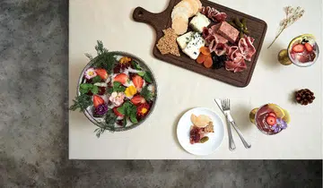 ramona punch charcuterie platter christmas
