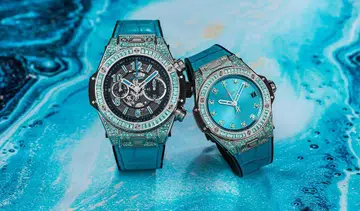 Hublot's paraíba tourmaline Big Bang