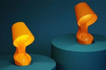 orange peel lamp