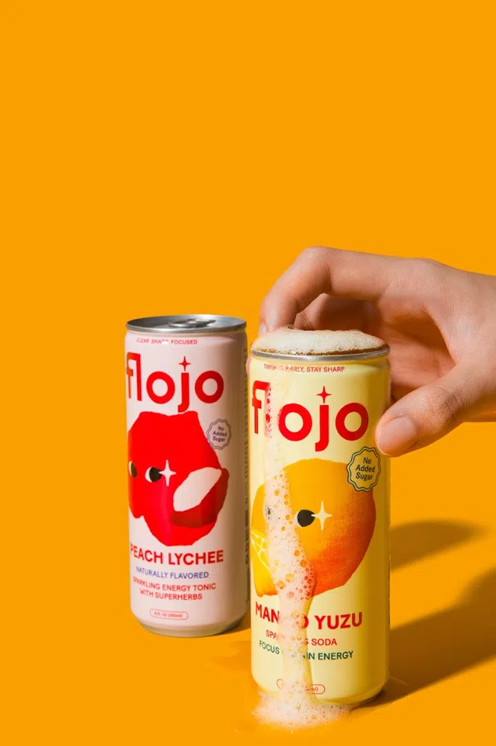 Flojo launched with two flavours: Peach Lychee and Mango Yuzu. (Photo: Flojo)