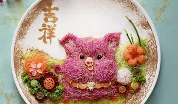 fullerton hotel singapore yu sheng chinese new year 2019