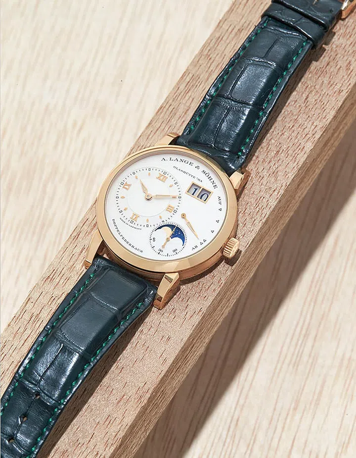 “CLASSIC” A. Lange & Sohne Lange 1 Moon Phase in pink gold
