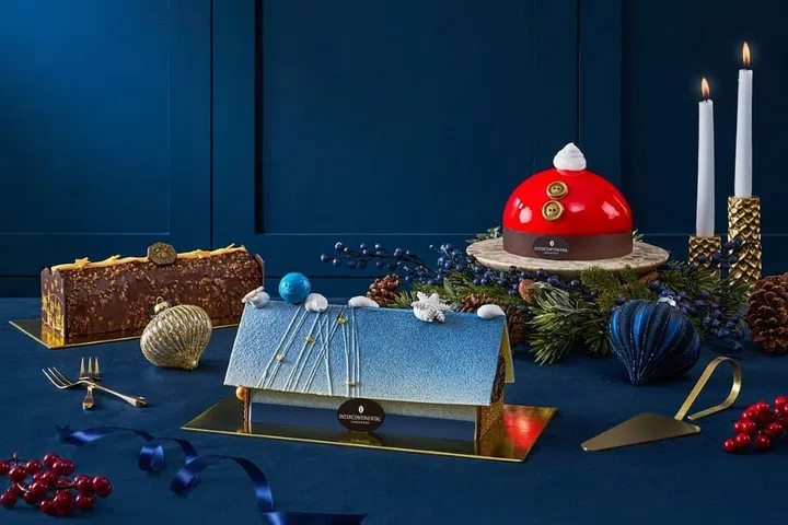 log cake
