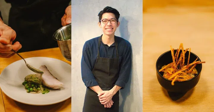 Chef Law Jia-Jun of Province and his culinary creations. (Photo: Province)
