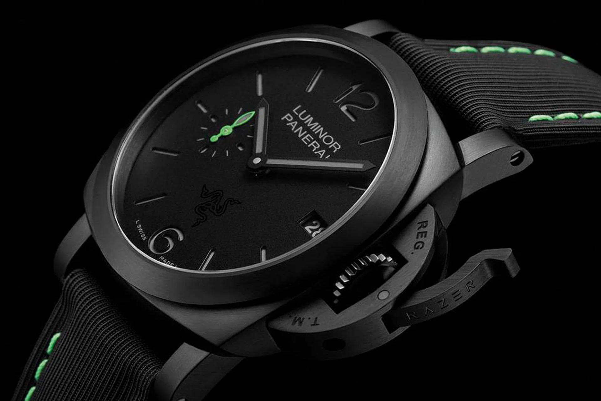 Panerai Luminor Quaranta Razer Special Edition.