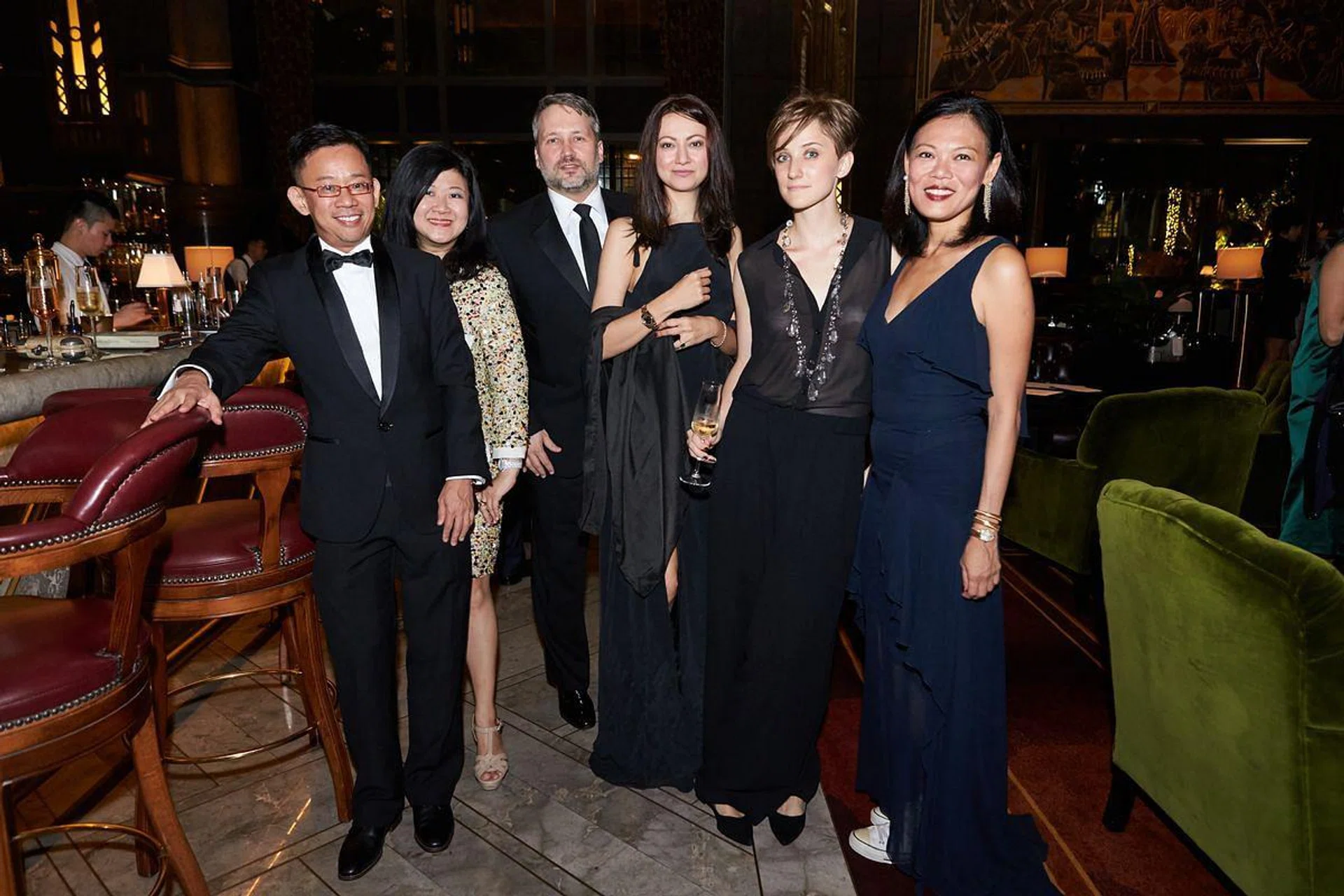 Jason Leow, Ong Soh Chin, Shawn Findlan, Sham, Sofiia Chereshneva, Lee Hwee Chin