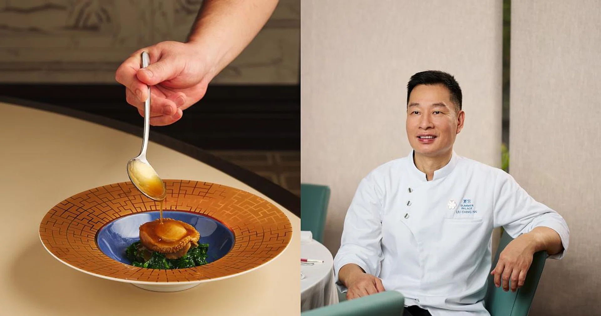 Chinese executive chef Liu Ching Hai wants to move Cantonese cuisine with time, one dish at a time. (Photos: Summer Palace)