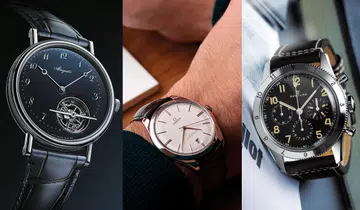 Luxury watches Omega Breitling Breguet
