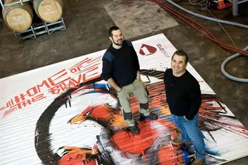 first drop wine founders Matt and John