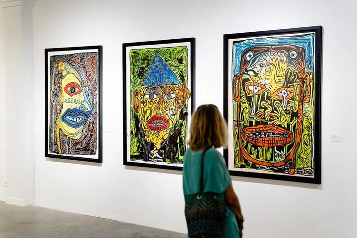 View of The Nature of Robert Combas exhibition held last year at Chateau L’Hospitalet. (Photo: Soufiane Zaidi)