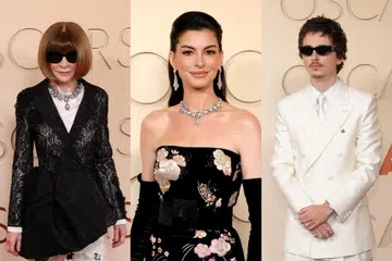 Oscars 2026: Anna Wintour, protagonist of The Devil Wears Prada, Anne Hathaway, and Timothee Chalamet