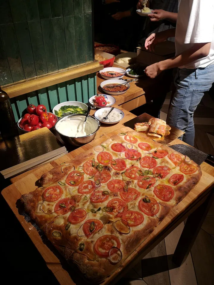 Focaccia at North Miznon
