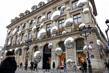 Luxury group LVMH’s sales defy downturn as shoppers splurge