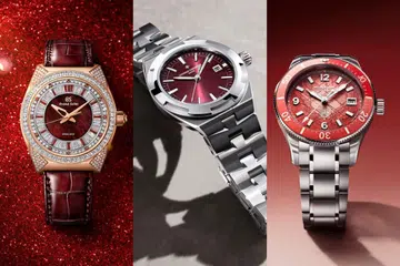 Grand Seiko Spring Drive 8-Day Jewelry Watch “Red Lion” SBGD228, Vacheron Constantin Overseas Tourbillon, and Montblanc Iced Sea Automatic Date 0 Oxygen Limited Edition 300