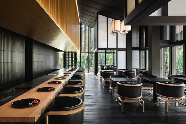Chef Shinichiro Takagi creates gastronomic art here at Taka-An in Aman Kyoto. (Photo: Aman Kyoto)