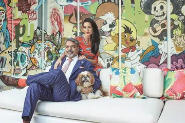 Ravi Thakran and Holly Turner