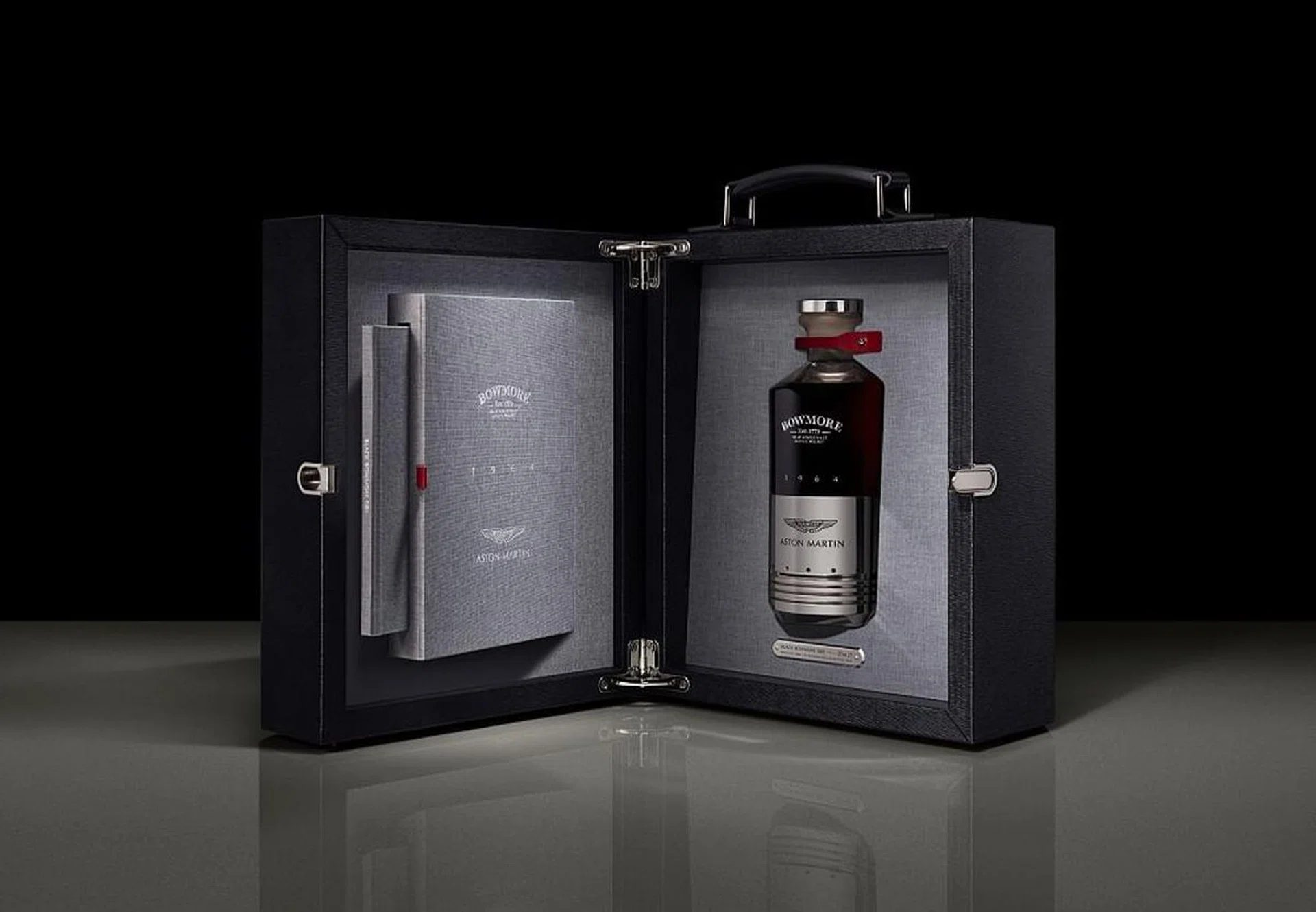 Black Bowmore DB5 1964 with presentation case.