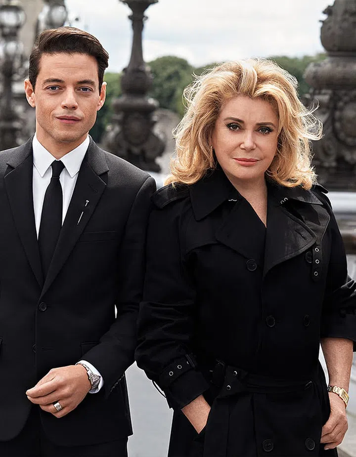 Rami Malek and Catherine Deneuve